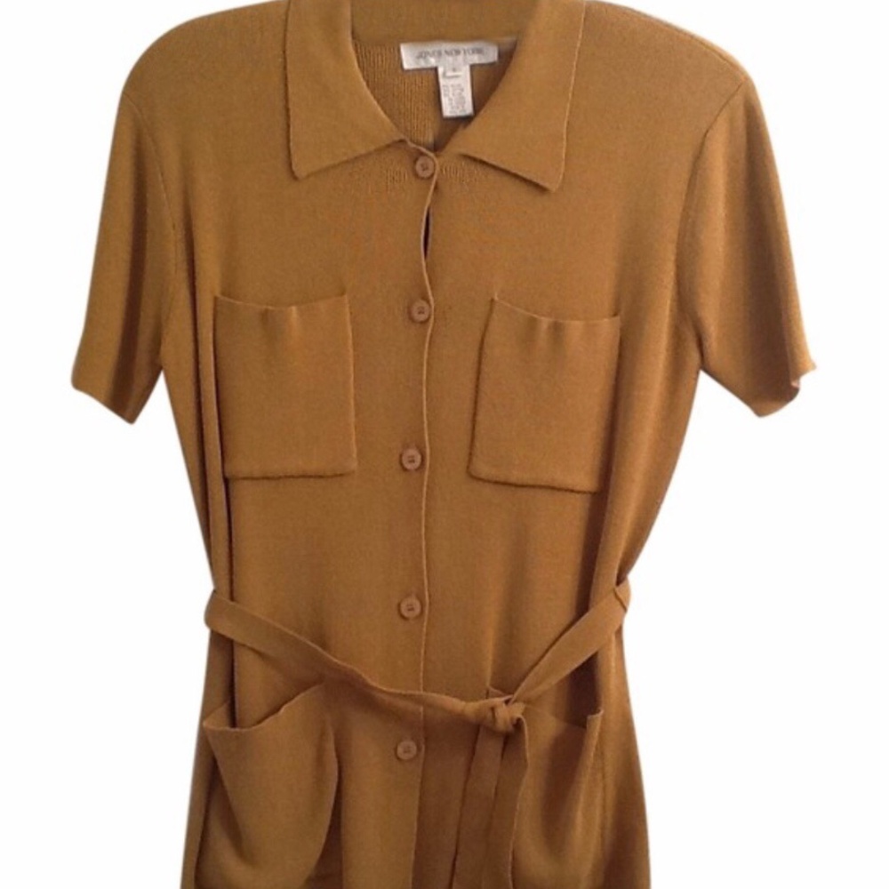Jones New York Short Sleeve Knit Top